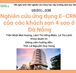 SV NCKH 2020-2021: NGHIÊN CỨU ỨNG DỤNG E-CRM TRONG CÁC KHÁCH SẠN 4 SAO TẠI TP ĐÀ NẴNG